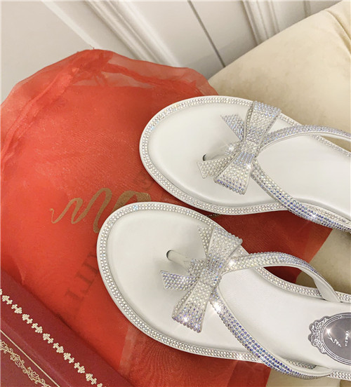 rene caovilla flat sandals - Image 3