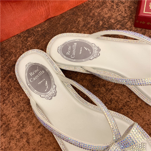 rene caovilla flat sandals - Image 5
