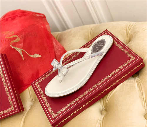 rene caovilla flat sandals - Image 4