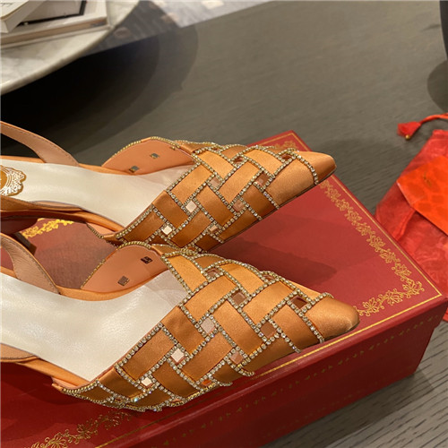 rene caovilla heel sandals - Image 5