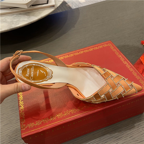 rene caovilla heel sandals - Image 6