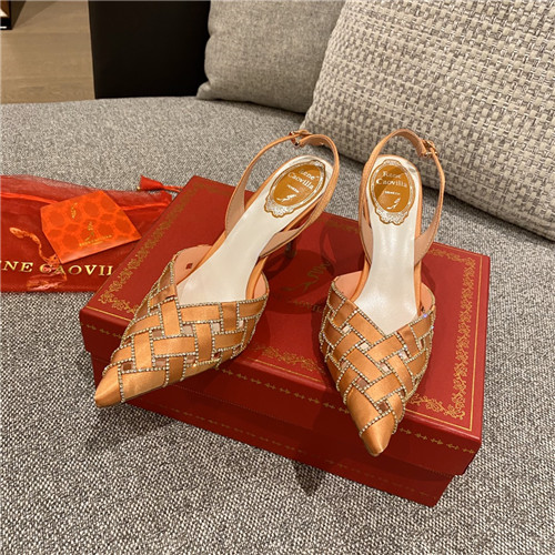 rene caovilla heel sandals - Image 7