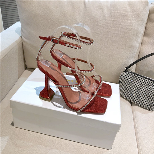amina muaddi high heel sandals - Image 2