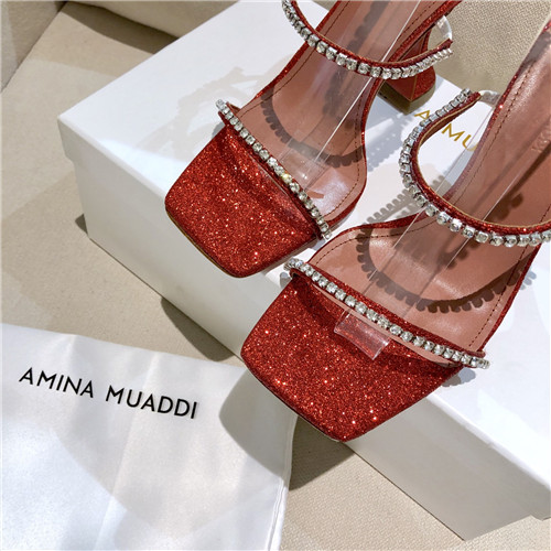 amina muaddi high heel sandals - Image 7