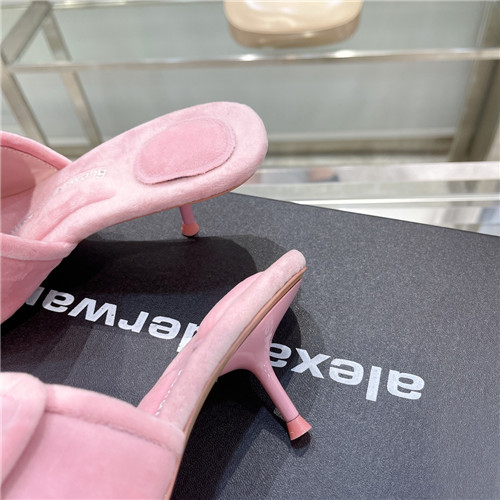alexander wang rhinestone high-heeled slippers - Image 5