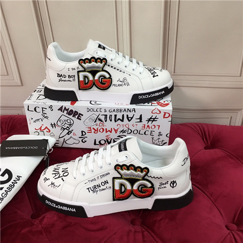 dolce & gabbana D&G white sneakers - Image 8