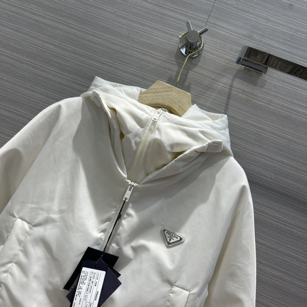 Prada short down jacket - Image 8