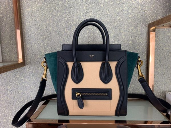 Replica Celine CELINE bag LUGGAGE MICRO luggage  fake handbag