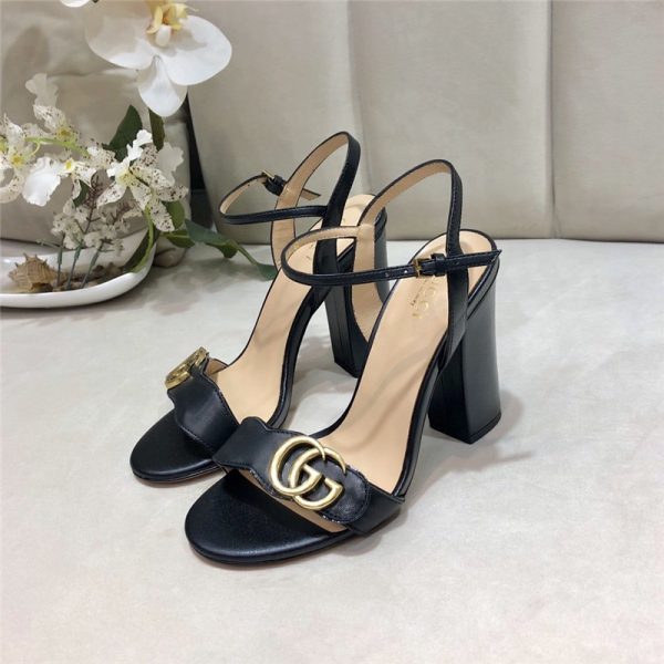 gucci Block heel sandals replica shoe