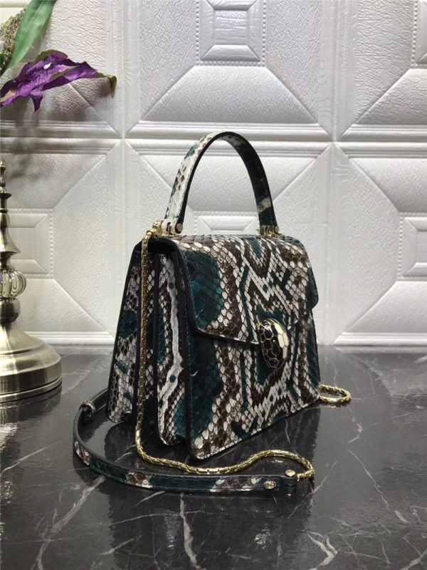 BVLGARI snakeskin bag - Image 2