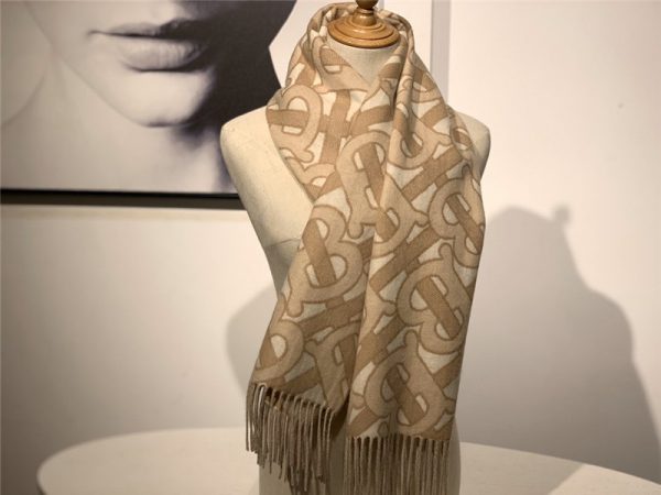 burberry cashmere shawl Brown - Image 3