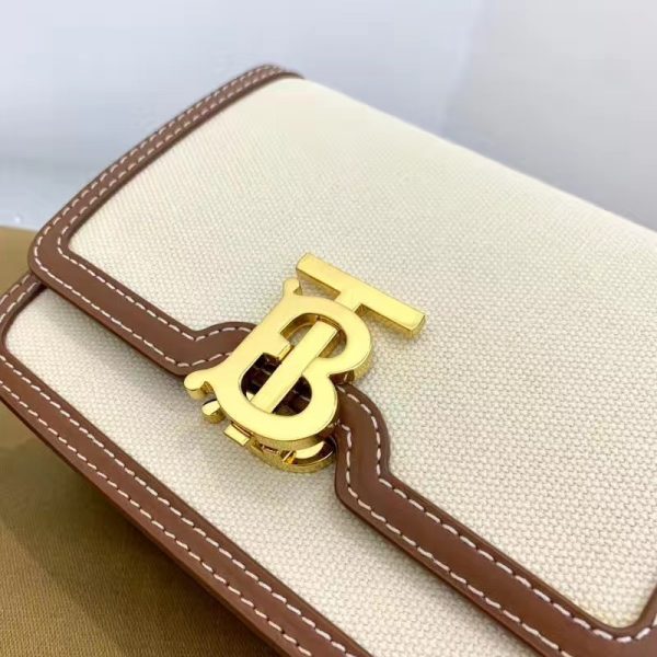 Burberry Canvas TB Crossbody Bag - Image 5