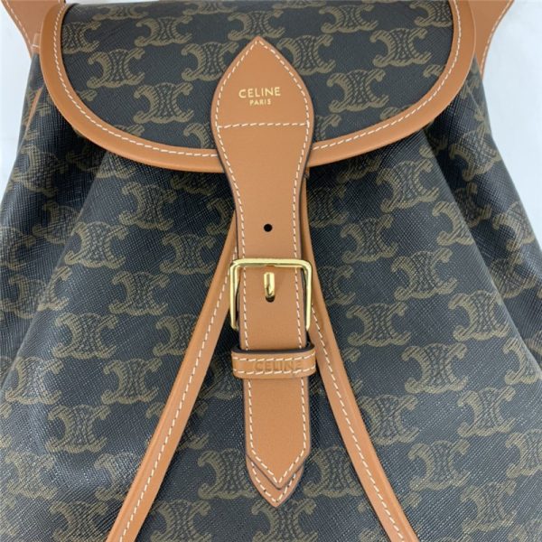 celine triomphe canvas backpack - Image 4