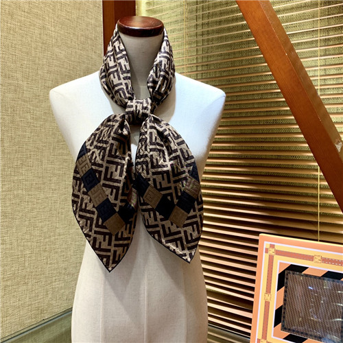 fendi silk scarf womens