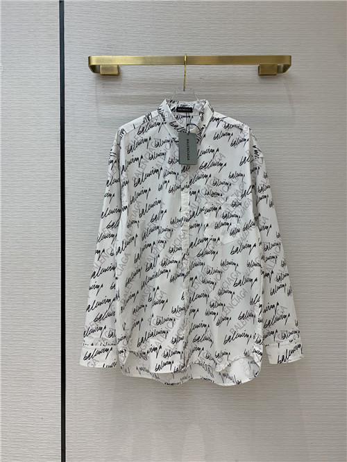 balenciaga graffiti shirt