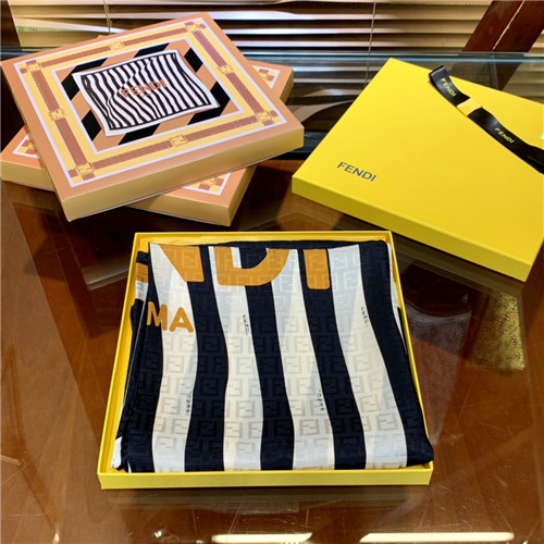 fendi silk scarf womens - Image 5