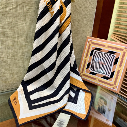 fendi silk scarf womens - Image 7