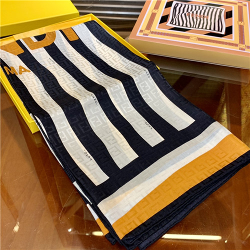 fendi silk scarf womens - Image 3