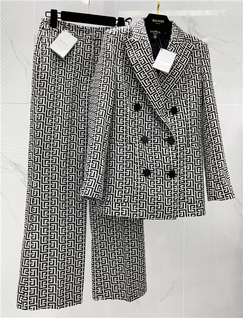 balmain suit