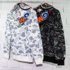 A BATHING APE BAPE SHARK 1ST CAMO DOUBLE HOODIE