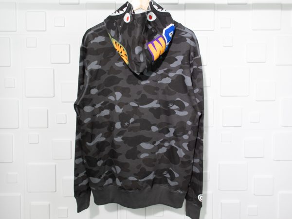 A Bathing Ape Bape Shark 1st Camo Hoodie [5 Colorway] Replica - Image 6