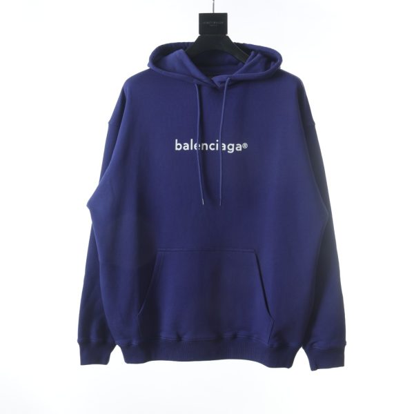 Balenciaga's chest letter printing hooded sweater A