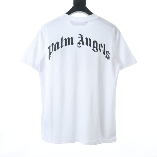 PALM ANGELS summer new leopard print broken head bear print short-sleeved T-shirt - Image 9