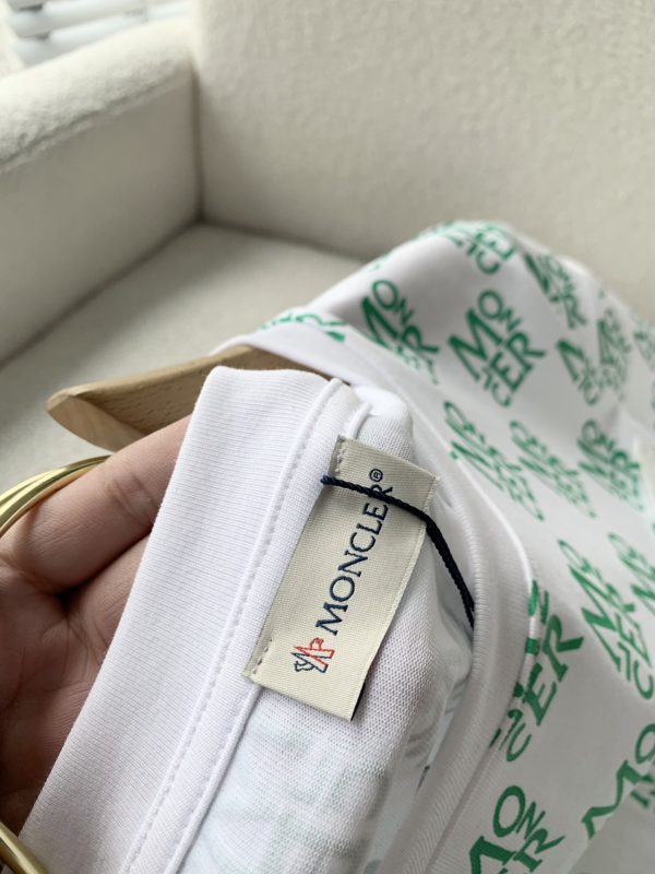 Moncler Mengjia 2023 spring and summer men and women same style ? couple models latest trade order short-sleeved T-shirt - Image 7