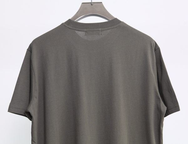 Stone island 23 spring and summer new letter logo embroidery round neck short-sleeved T-shirt, upgraded fabric, invincible texture - Image 5