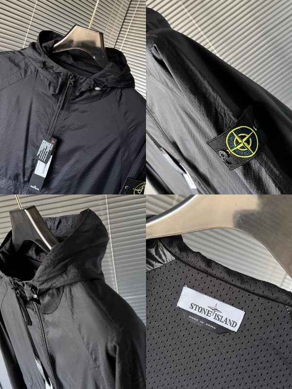 STONE ISLAND Stone Island official website of the same paragraph, a light jacket fabric inside through special treatment - Image 8