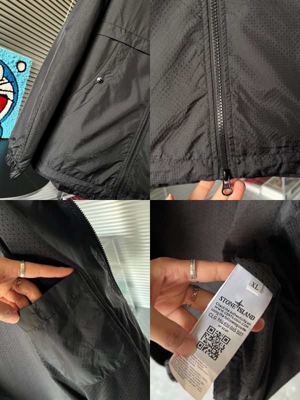 STONE ISLAND Stone Island official website of the same paragraph, a light jacket fabric inside through special treatment - Image 9
