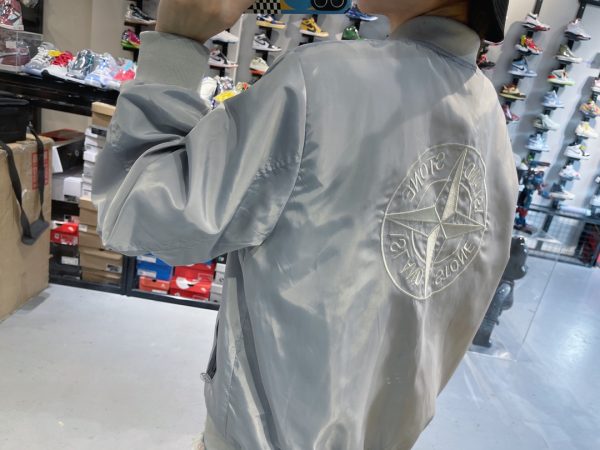 STONE ISLAND/Stone Island 22FW back compass embroidery jacket coat upper body effect - Image 3