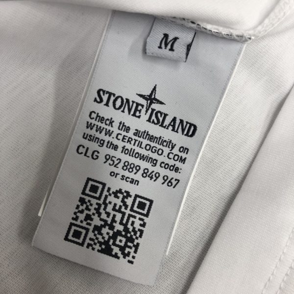 STONE ISLAND Stone Island fabric combed cotton cotton T-shirt is pre-washed to prevent deformation and shrinkage - Image 8