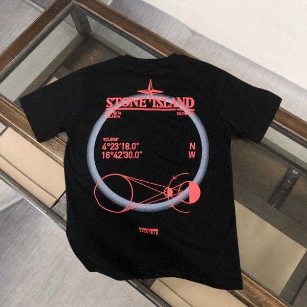 STONE ISLAND Stone Island fabric combed cotton cotton T-shirt is pre-washed to prevent deformation and shrinkage - Image 10