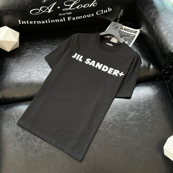 JIL SANDER and Niaojia joint 2023 spring and summer new high-end printed cotton material tide brand loose T-shirt