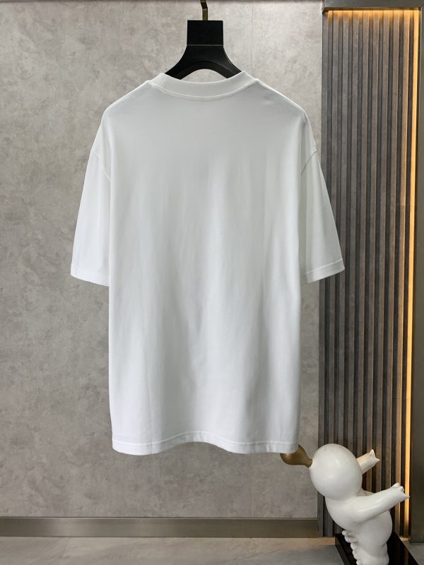 JIL Sander 2023 summer new drop-shoulder profile short-sleeved T-shirt, jacquard logo on the chassis, imported machine blessing, embroidery is exquisite and three-dimensional - Image 16