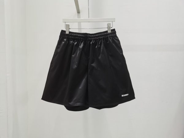 JIL SANDER+ spring and summer new casual shorts, minimalist design, nylon material, zipper pocket, loose version, casual and versatile S-XL