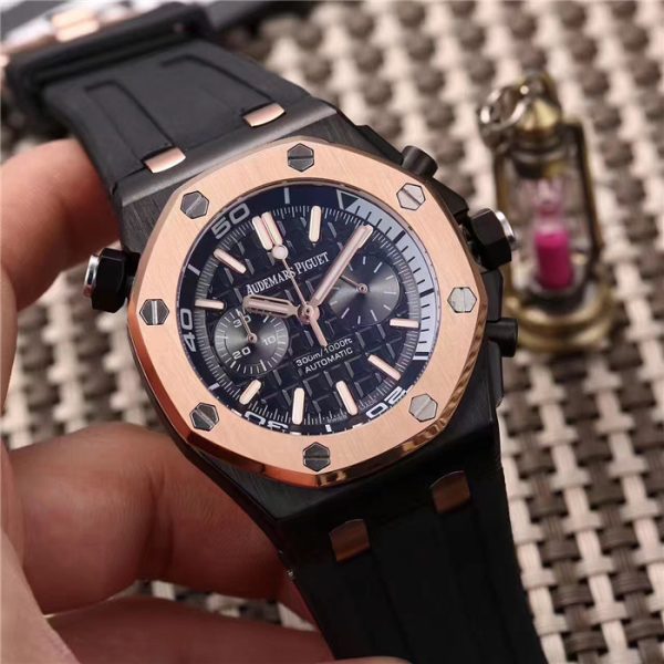Audemars Piguet Royal Oak Offshore Jewelly Men Black Watch