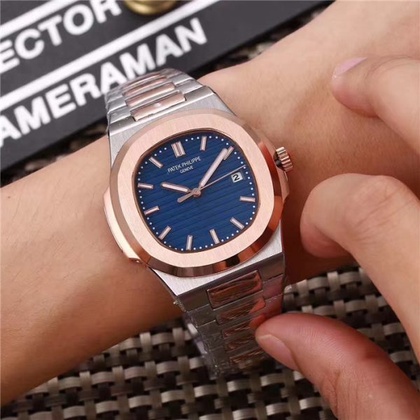 Nautilus Blue Dial Men Watch