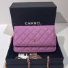 Chanel wallet model 0250 ball grain cowhide H