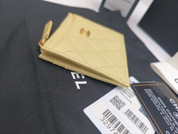 Chanel wallet model A84105 Single pull card bag E - Image 5