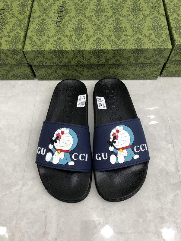 Gucci men’s and women’s homobian Gudgem slippers sandals D
