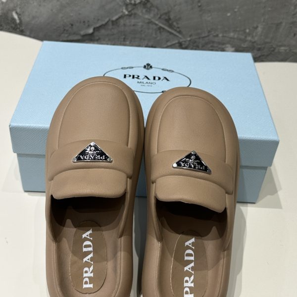 Prada 24SS Spring/Summer new platform toe slippers B - Image 3