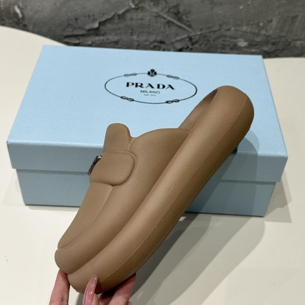 Prada 24SS Spring/Summer new platform toe slippers B - Image 7