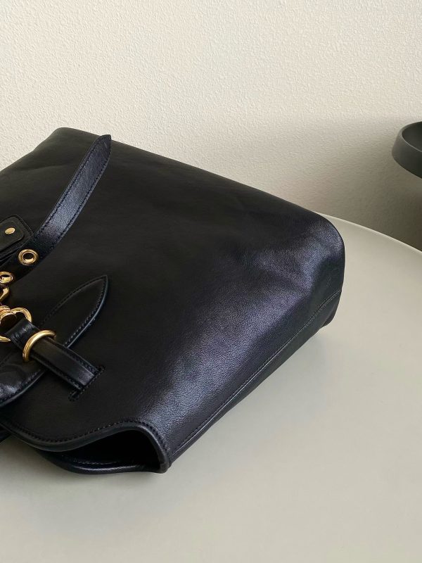?????? handbag stylish and fashionable Aventure briefcase black 0010 - Image 3