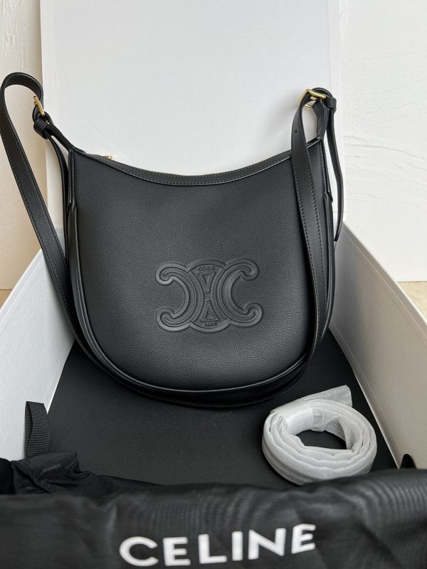 Celine New Small HELOISE HOBO Underarm black
