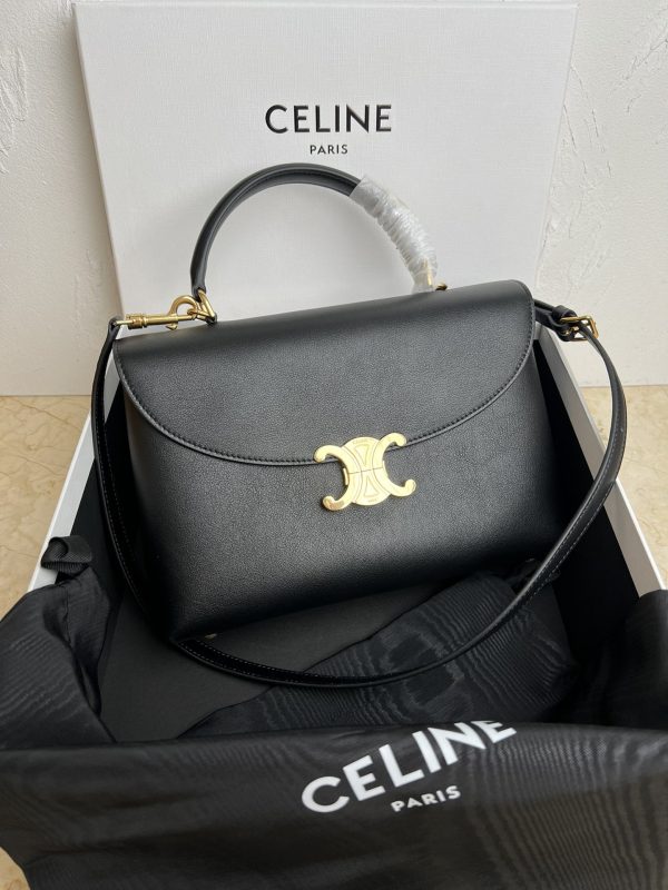 New product launch Celine Arc de Triomphe Kelly handbag Black