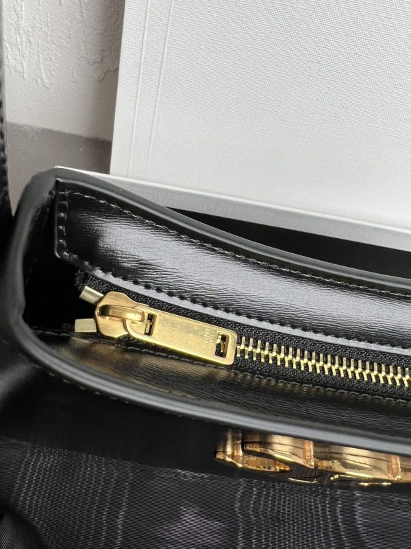 CELIN_E 2024 new TILLY medium bag in shiny calfskin - Image 5