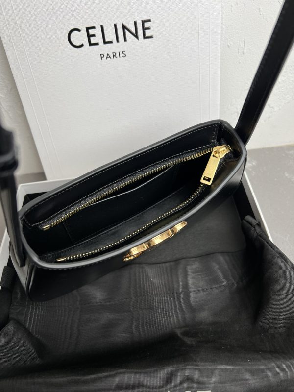 CELIN_E 2024 new TILLY medium bag in shiny calfskin - Image 8