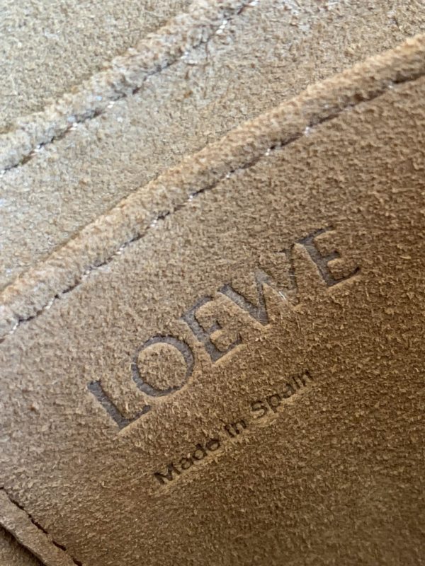 Loewe new Gate embroidered woven wide shoulder strap saddle bag A - Image 7